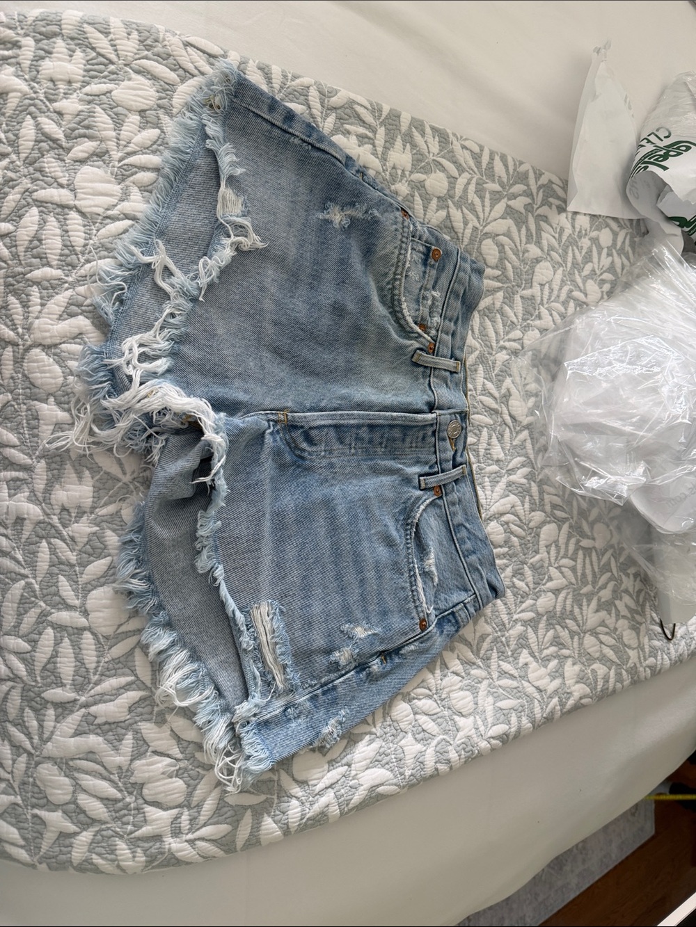 Agolde Parker Vintage Cut Off Shorts